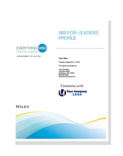 Everything Disc 363 for Leaders Profile