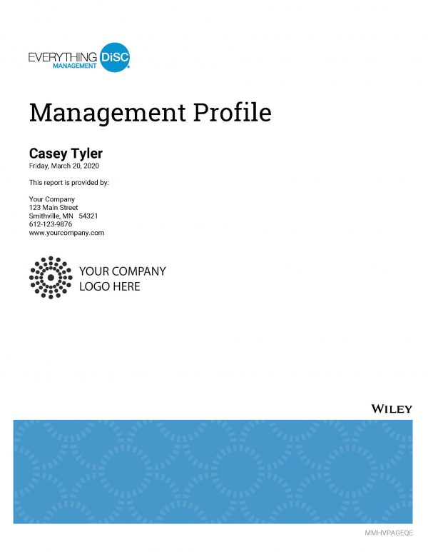Everything Disc Management Profile